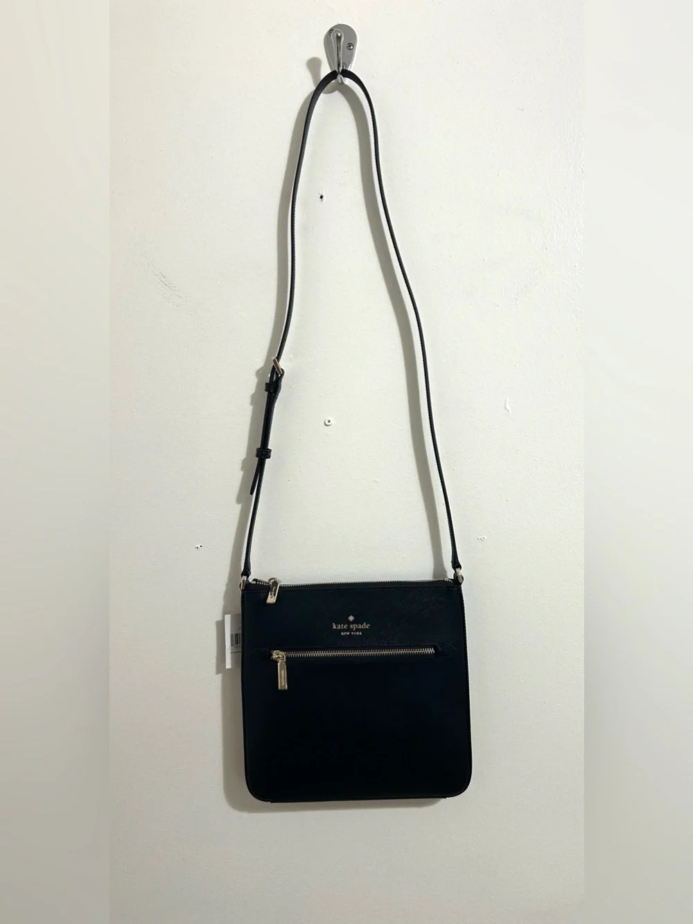 NWT Women’s Kate Spade Sadie Large Black Saffiano Leather Crossbody